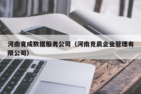 河南竟成数据服务公司（河南竞晨企业管理有限公司）