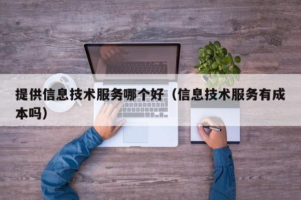 提供信息技术服务哪个好（信息技术服务有成本吗）